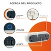Tecnolite Connect Enchufe Inteligente Doble Wi-Fi - 2 Enchufes B,