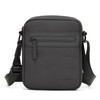 Lemuvlt Small Messenger Bag for Men PU Waterproof Crossbody Bag