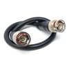 DRUT 25cm short BNC to BNC Cable Lead, Coaxial RG59/RG59U