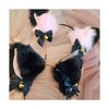 Party Event Headband Cat Ears Pompom Pink
