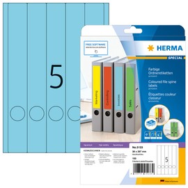 Herma Folder Spine Labels