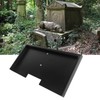 Grave Marker Stand, Heavy Duty Iron Memorial Stone Stand for