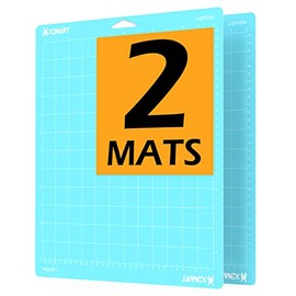 Xinart 2 Pcs Cutting Mats for Cricut Maker 3/Maker/Cricut Explore Air 2/Air/One( Lightgrip, 12x12 Inch) Replacement Cutting Mat for Cricut, Cutting Mats for Sewing Quilting Crafts Projects