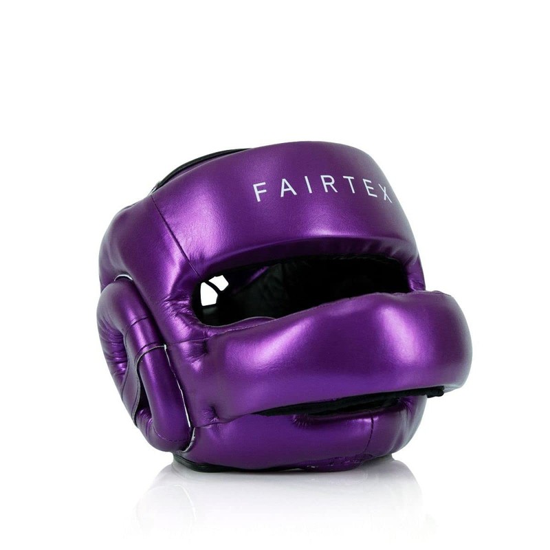 Fairtex HG17 Pro Sparring Headgear (Purple, XLarge)