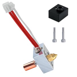 BZ 3D Sprite Extruder/Pro Heater Block Upgrade Hotend Kit,Ender 3 S1 Bi-Metal Heatbreak,Brass Nozzle 0.4mm for Ender 3 S1,Ender 3 S1 Pro,S1 Plus,CR10 Smart Pro,Sermoon V1,300℃