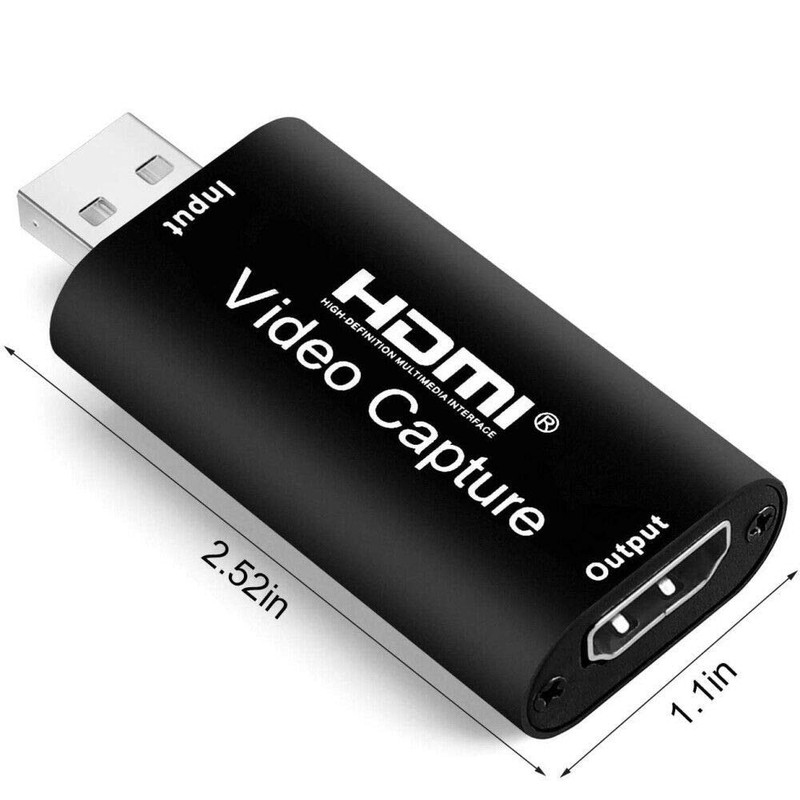 EZONEDEAL 4K HDMI Video Capture Card, Cam Link Card Game