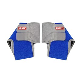 AIMALL 1 Pair Adjustable Kids Ankle Brace Wrap, Support Pads Guard for Children’s Sports Protection, Sizes S/M, Fits Shoe Sizes 12-3 (S) and 4-6 (M)