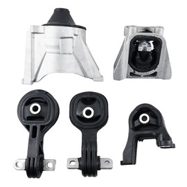 Engine Motor Transmission Mount Set Compatible with Honda CR-V 2007-2011 2.4L L4 DOHC Petrol 2007-2011, A4535 A4536 A4595 A4598 A65010
