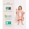 molis&co. Bath Poncho for Children Aged 3-4 Years Stripes. Hooded
