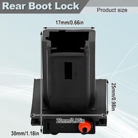 ZAMDOE 6554V5 Tailgate Rear Contact Micro Switch for Citroen B9 C3 C4 Xsara Picasso for Peugeot 206 207+ 307 308 407 5008 Partner Reolace 8726V7 Tailgate Handle Release Switch