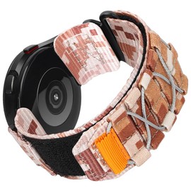 Nixiamy Watch Strap 20 mm 22 mm Military Nylon Braided Replacement Strap with Quick Release Suitable Robust Replacement Strap for Men Large Wrist, No gemstone