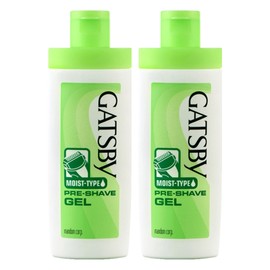 Gatsby Shaving Pre-Shave Gel, 2, 140ml / 갸스비 쉐이빙 프리쉐이브 젤, 2개, 140ml
