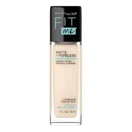 Base Fit Me Matte + Poreless 128 Warm Nude Maybelline
