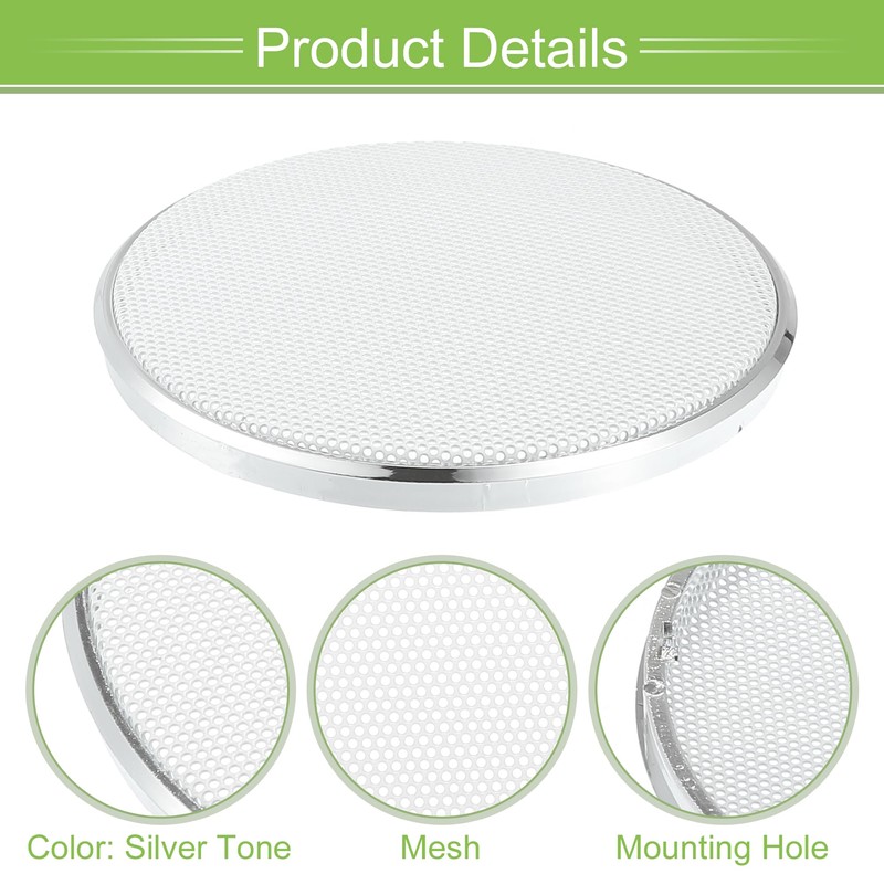 ACROPIX Universal 3" Car Speaker Grills Cover Mesh Round 3