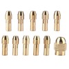0.5-3.2mm Small Drill 4-Jaw Copper Drill Chuck Collet Set Micro