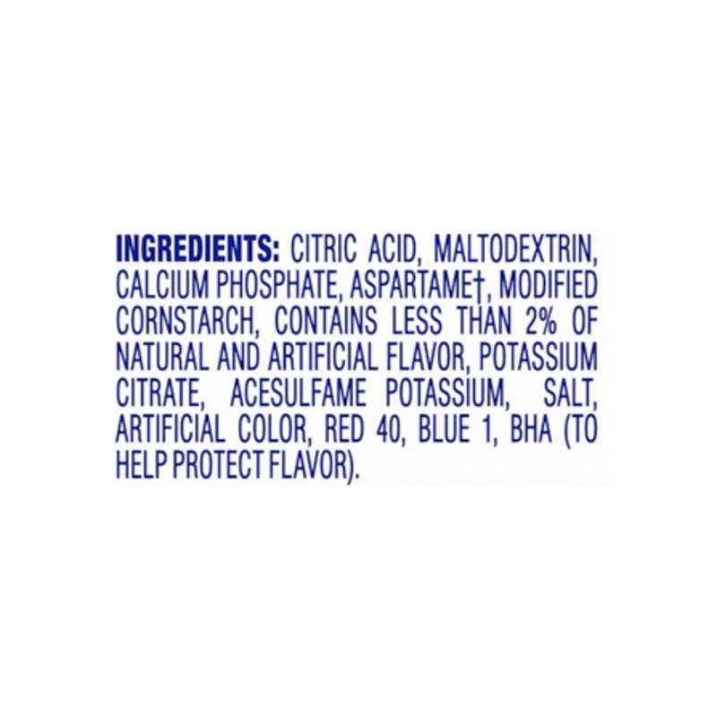 Crystal Light Fruit Punch Artificially Flavored Powdered Drink Mix, 72