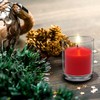 9-Pack 1.25-Inch Red Votive Candles, Unscented Small Tealight Candle for