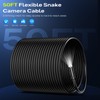 Endoscope Borescope Camera with Light, 4.3" IPS 1920P HD Inspection