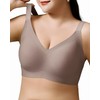 Airsong Minimizer Bras for Women Full Coverage Wireless Plus Size
