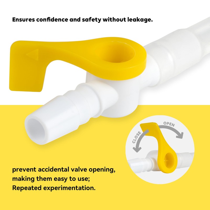 Catheter Valve 5 Pack – Sterile, Single-Use Urine Drainage Valves