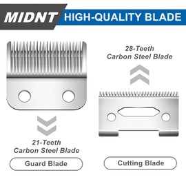 Blades for Wahl Precision Replacement Blades Compatible with Wahl MC3 Replacement Blades,2 Hole Clipper Blade Compatible with Wahl Clipper Blades Replacement,with 2 Pairs Screws.