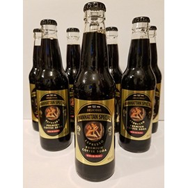 8 Bottles of Manhattan Special Expresso Coffee Sodas - (12oz. Size Bottles)