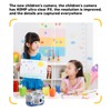 Kids Camera Small Portable Blue Children's Cute Cartoon Fox Shape