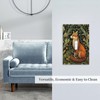 MUZUMU Fox with Leaves Light Switch Covers 1 Gang Single