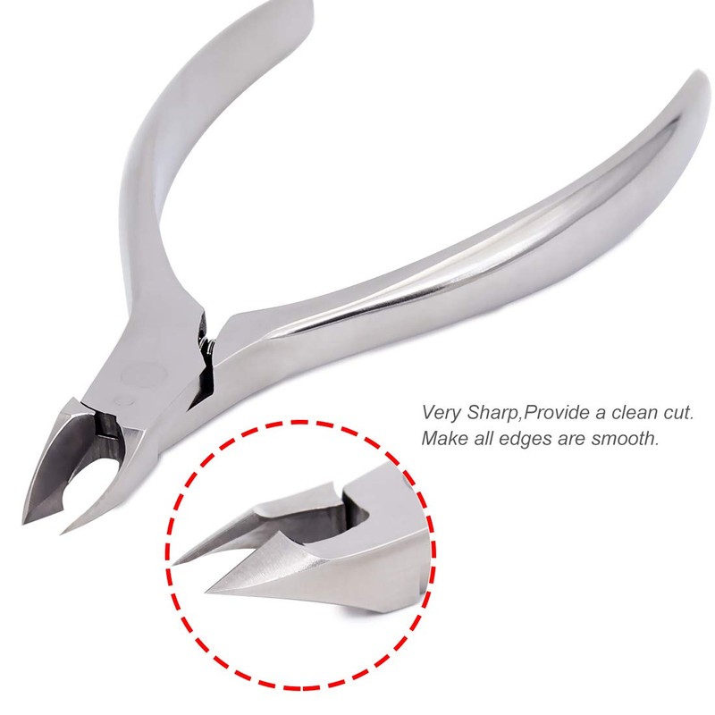 SZQHT Precision Toenail Clipper Tool for Thick or Ingrown Toenails