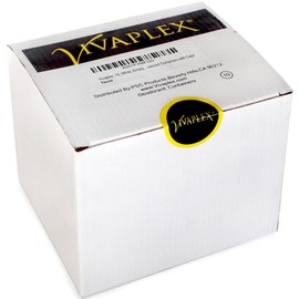 Vivaplex, 10, White, Empty, 2.5 oz Deodorant Containers with Caps
