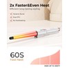 HOSON Hair Curling Wand Tapered Barrel 1"-0.5", Dual Voltage Curling