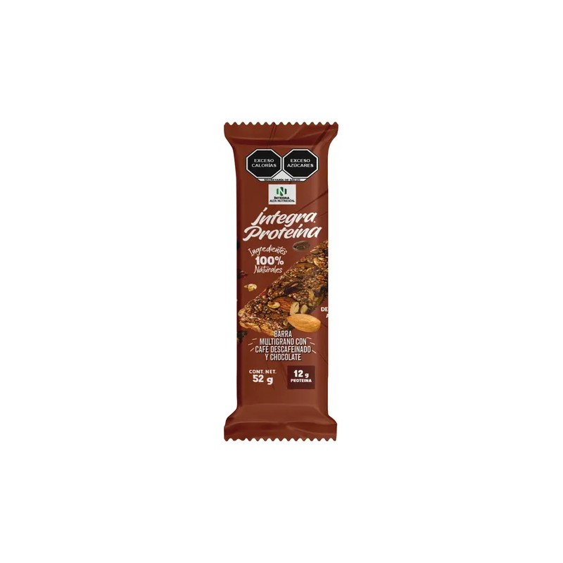Barra Proteica Íntegra Café 12g Proteína 260g