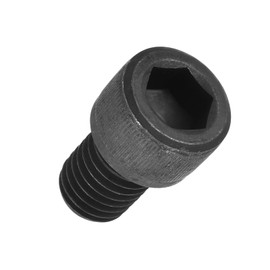 Kozelo Pack of 10 Cylindrical Screws with Hexagon Socket - [M12-1.75 x 20 mm] Screws Carbon Steel Black Oxide DIN 912 Full Thread Allen Screw for Industrial Mechanical