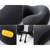 Memory Foam Travel Neck Pillow for Airplane & Daily Rest