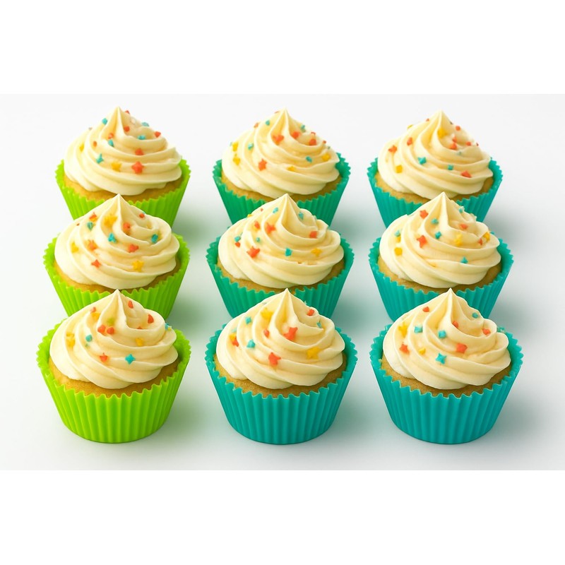 Silicone Baking Set with Silicone Baking Mat (12” x 16”)