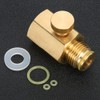 Soda Cylinder Adapter Valve with Switch Female Thread TR21-4 to