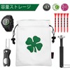 Golf Pouch Golf Ball Tennis Ball Storage PU Bag Ball