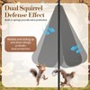 Otoolling 2 Pack Plastic Squirrel Baffle for Bird Feeder Pole