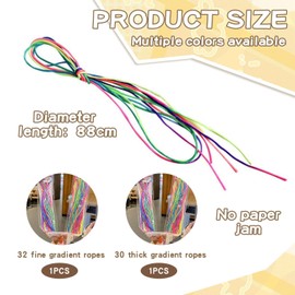 62 Braided Ropes Made of Thick and Thin Hair, Braided Headbands for Girls Hair, Ponytail Hair Ropes, Decorative Hair Ropes for Girls Hair