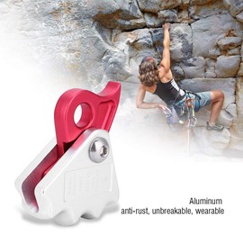 MAGT Climbing Stopper Climbing Abseiling Device 15KN Self-Braking Stop Abseiling Device for 9-12 mm Rope Rescue Abseiling Device with Abseiling Ring Climbing Equipment