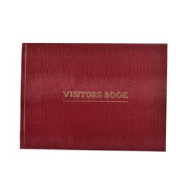 Arpan Deluxe Visitor Book for Business/Hotels/Guest Houses/Reception (Burgundy)