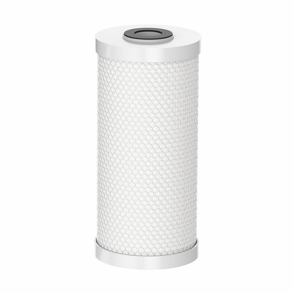 Kintim 10x4.5 inches Activated Carbon Block Water Filter with 5