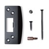 MOSECYOU Extra Large Door Strike Plate, Heavy Duty Version, Oversized