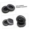 Gatuida 1pair Comfortable Round Headphone Pads Replacement Ear Cushion Sleeves