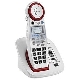 Clarity XLC3.4+ Teléfono amplificado inalámbrico para personas mayores, ancianos, con problemas de audición, con discapacidad auditiva | Teléfono portátil de 50dB para el hogar con amplificador de