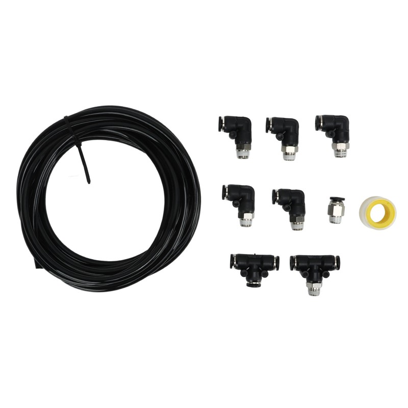 Turbo Vacuum Fitting Kit Turbocharged Wastegate Solenoid Connector Set for