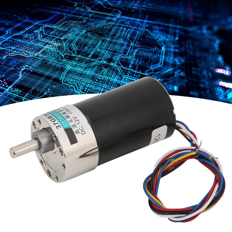 Brushless Motor with Bracket Governor Low Speed 24V for CNC