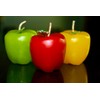 Velas aromáticas de manzana 12 uds – aroma manzana canela,