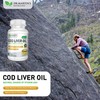 Burpless COD Liver Oil | 100 Softgels | Natural Source