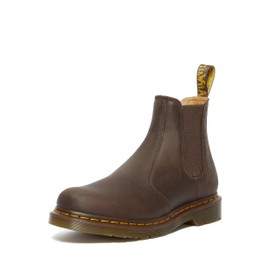 Dr. Martens Unisex Chelsea Boot, Dark Brown Crazy Horse, 9 US Men